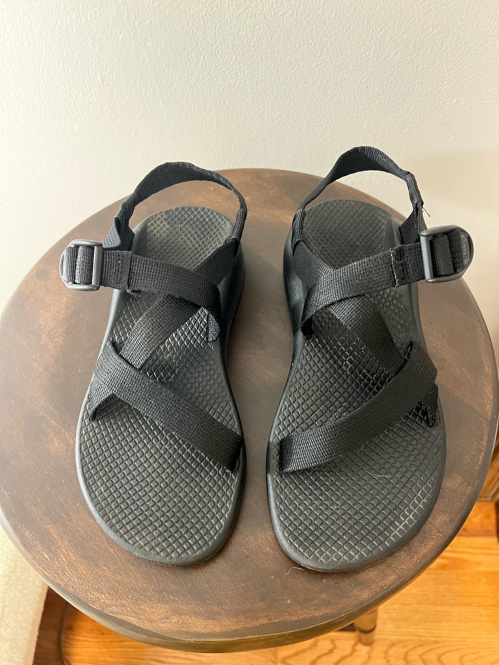 Chaco Black Strappy Outdoor Sandals